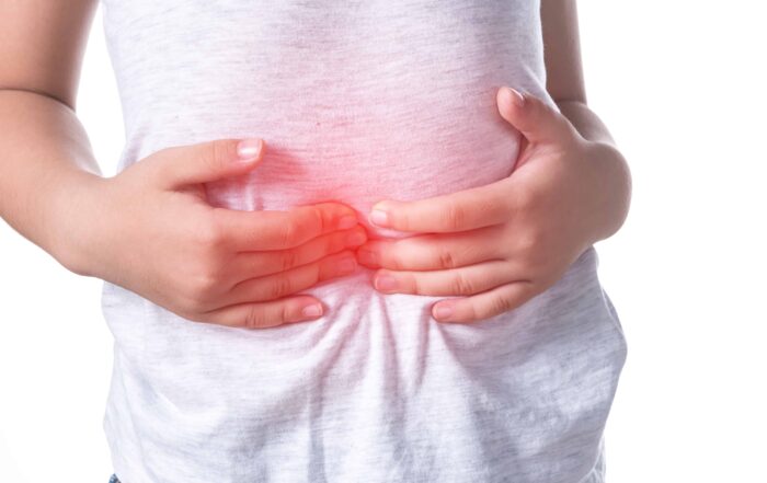 Child with stomach ache