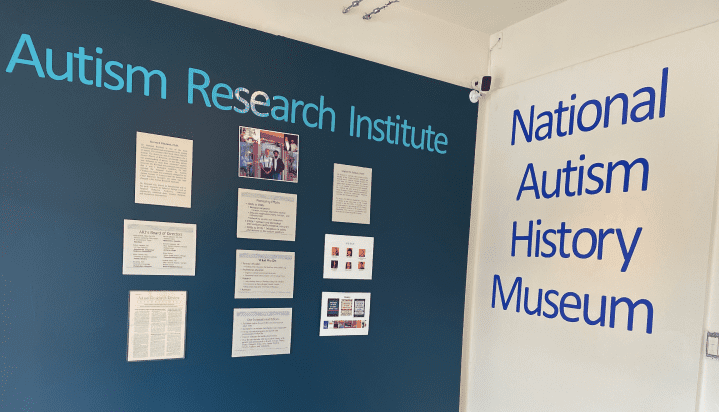 National autism history museum main wall
